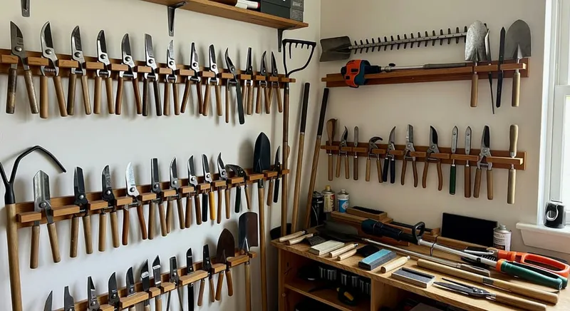 園藝工具年度保養流程