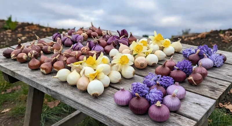 秋天種球根迎春天