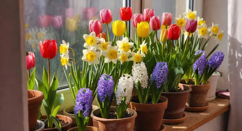 球根花卉陽台種法