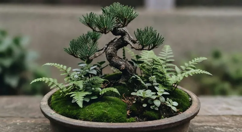 多元素整合的盆栽設計，展現一盆一世界的獨特魅力