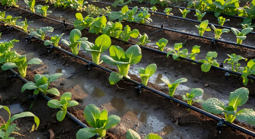 滴灌與噴灌系統的效率比較:數據說話,選對才省水省錢