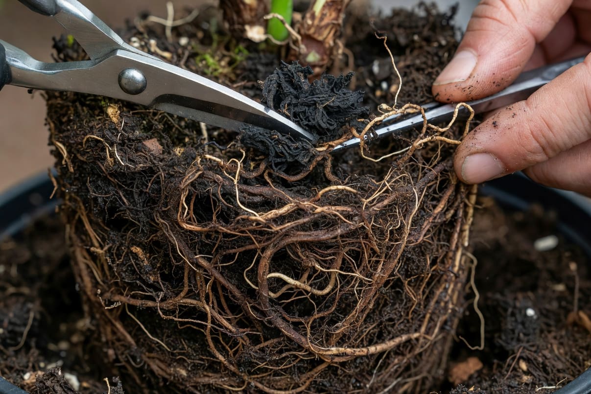 盆栽多久該換盆一次？3 個判斷訊號加脫盆操作完整流程 - 圖片 2