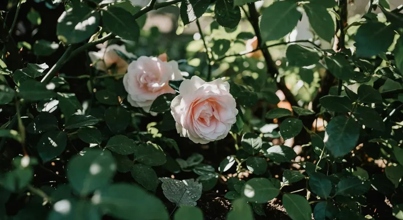 玫瑰香氛花園：晨曦裡的芬芳故事