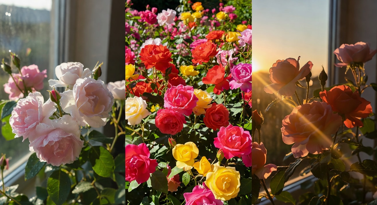 月季之城:打造玫瑰花園的光影詩章