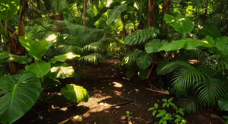 南洋風情花園：一場熱帶光影的夢遊