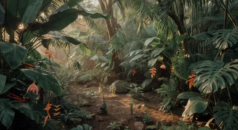 南洋風情花園：一場熱帶光影的夢遊 - 圖片 2