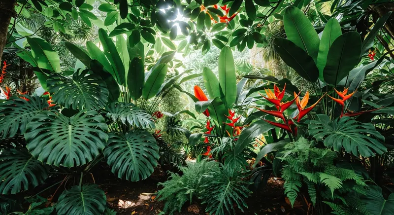 南洋風情花園：一場熱帶光影的夢遊 - 圖片 3