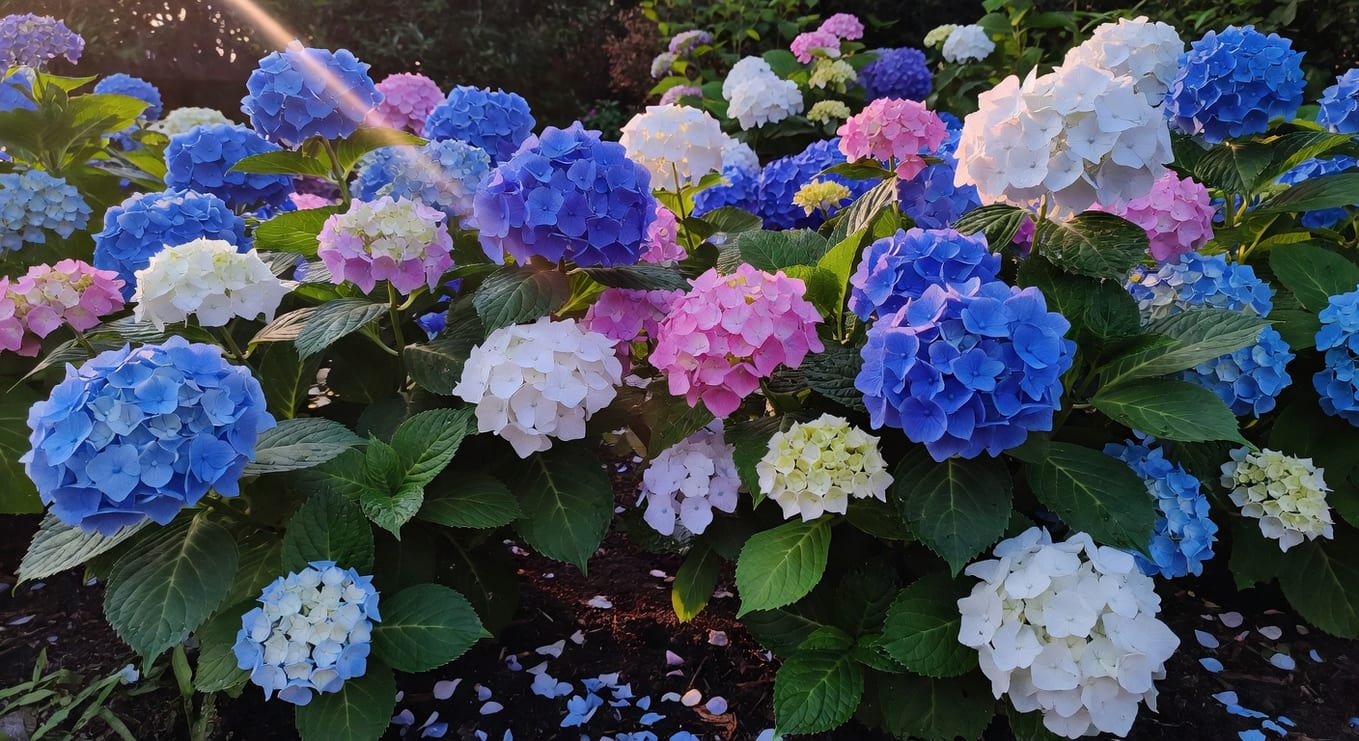 繡球花花色調控技術和日常養護指南