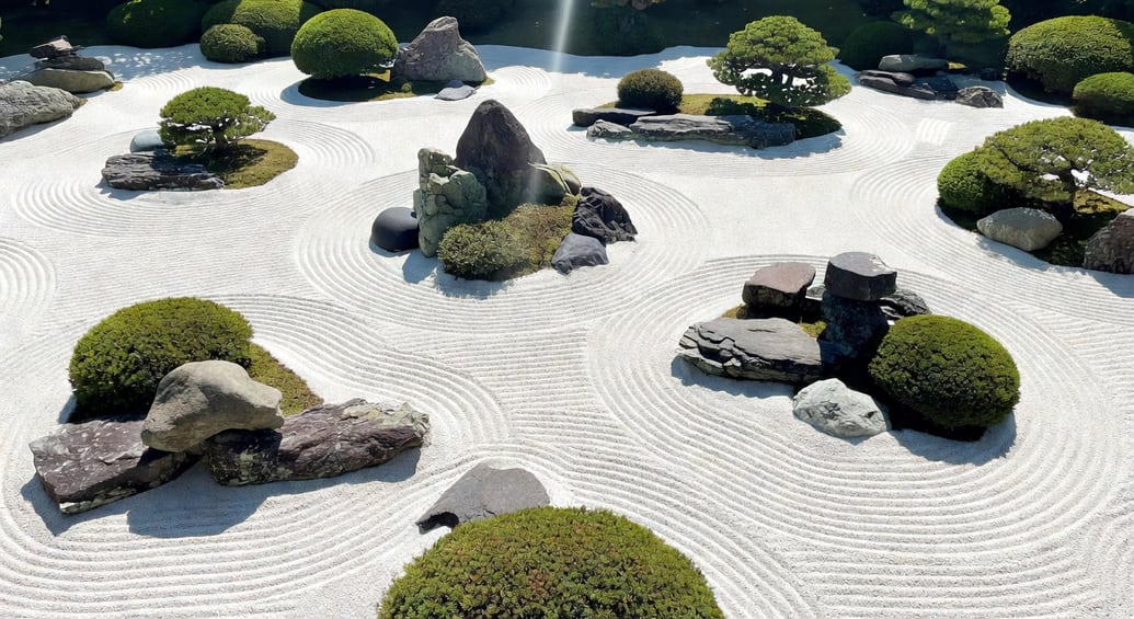 枯山水的沉默智慧:日式庭園入門設計
