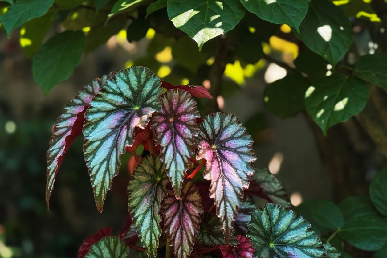 觀葉秋海棠:葉色世界的柔軟美學