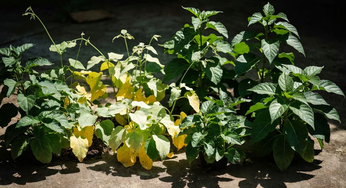 日照不足的植物症狀與對策
