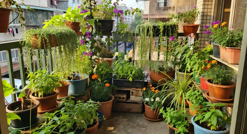 從水泥地到祕密花園：三坪陽台改造紀實