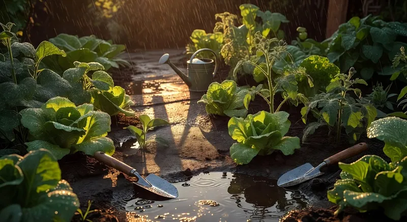 雨天園藝注意事項：掌握水分管理的細微變化