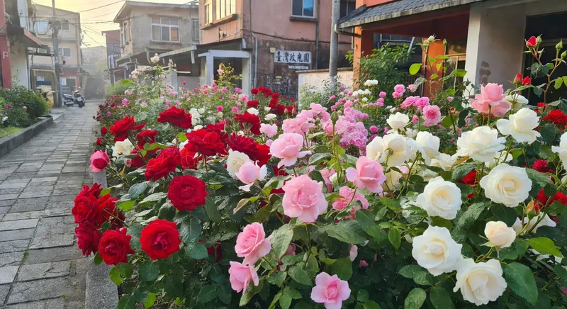 玫瑰園的浪漫設計：讓每一朵綻放都成為風景