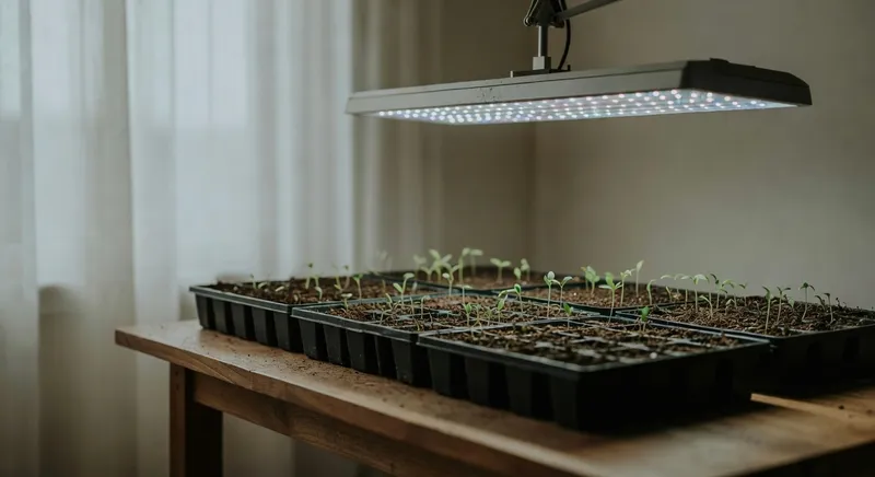 播種育苗燈具選擇：科學補光促進健壯苗木