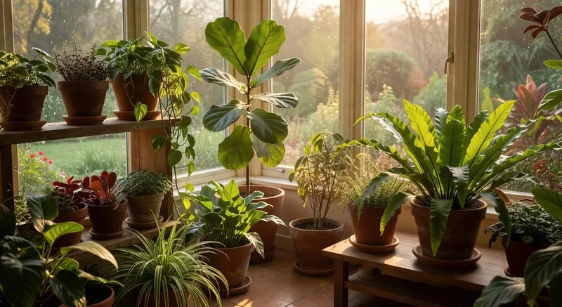 陽光房植物選擇：讓你的玻璃房變成綠色療癒系
