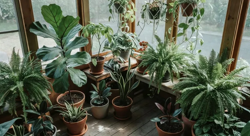 陽光房植物選擇：讓你的玻璃房變成綠色療癒系 - 圖片 3