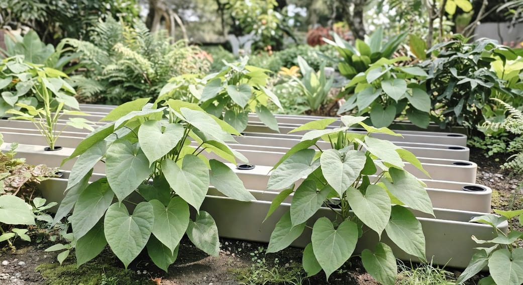 地瓜葉陽台水耕 - 圖片 2