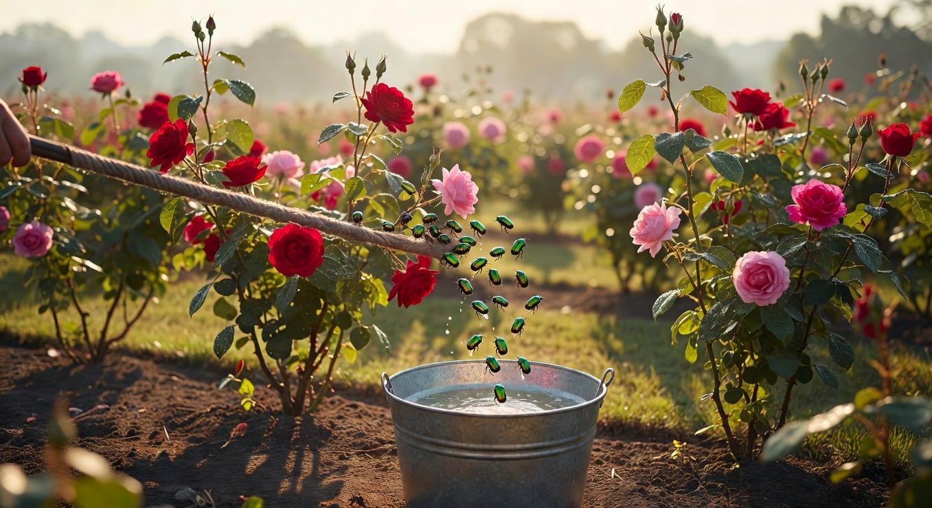 木桌上擺放噴霧器和小蘇打殺菌劑材料：小蘇打盒、洗碗精、量杯、水壺