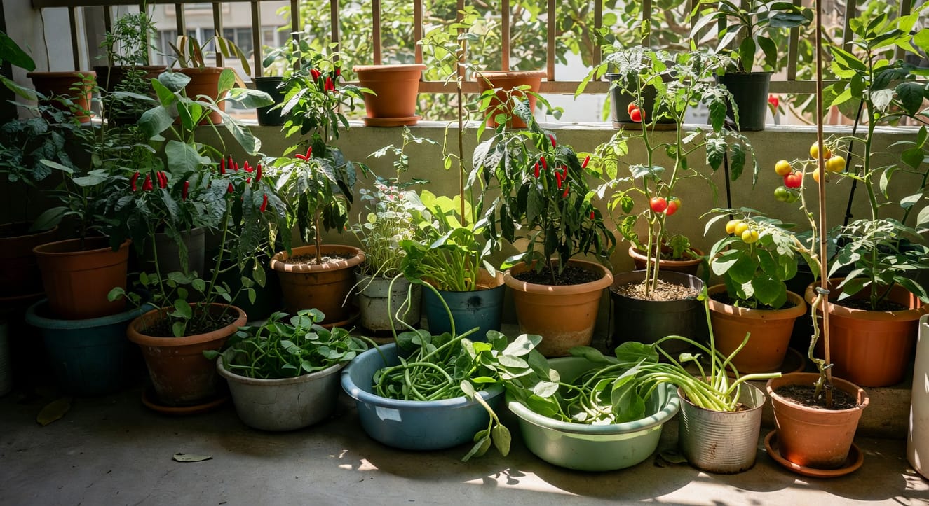 盆栽蔬菜入門懶人包:不需要菜園,陽台就能收成