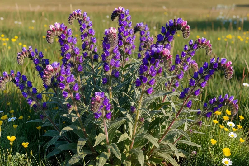 purple viper's bugloss 1